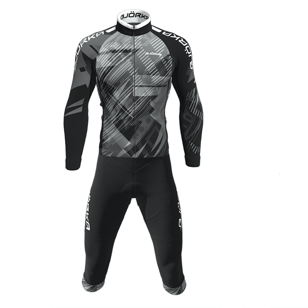 Cycling Commute Shorts - Spring/Autumn Bjorka Cycling Long Sleeve Jersey