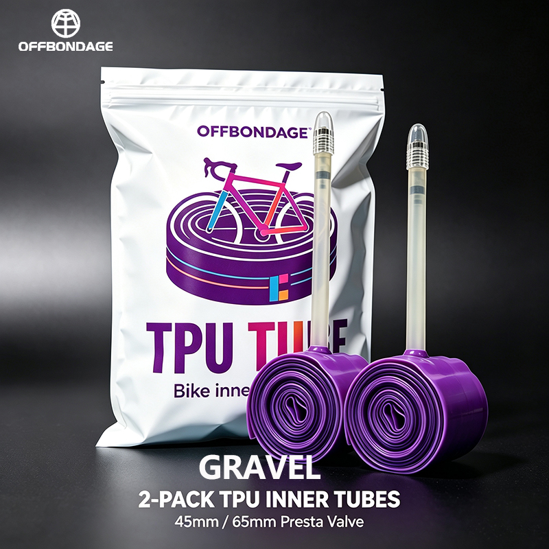 Inner Tube 700C - OFFBONDAGE 2pcs Gravel Bike Inner Tube