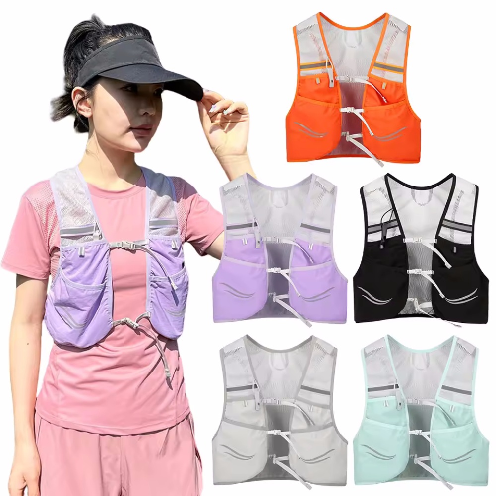 Reflective Running Vest Hydrat - Reflective Vest Cycling 评论和价格