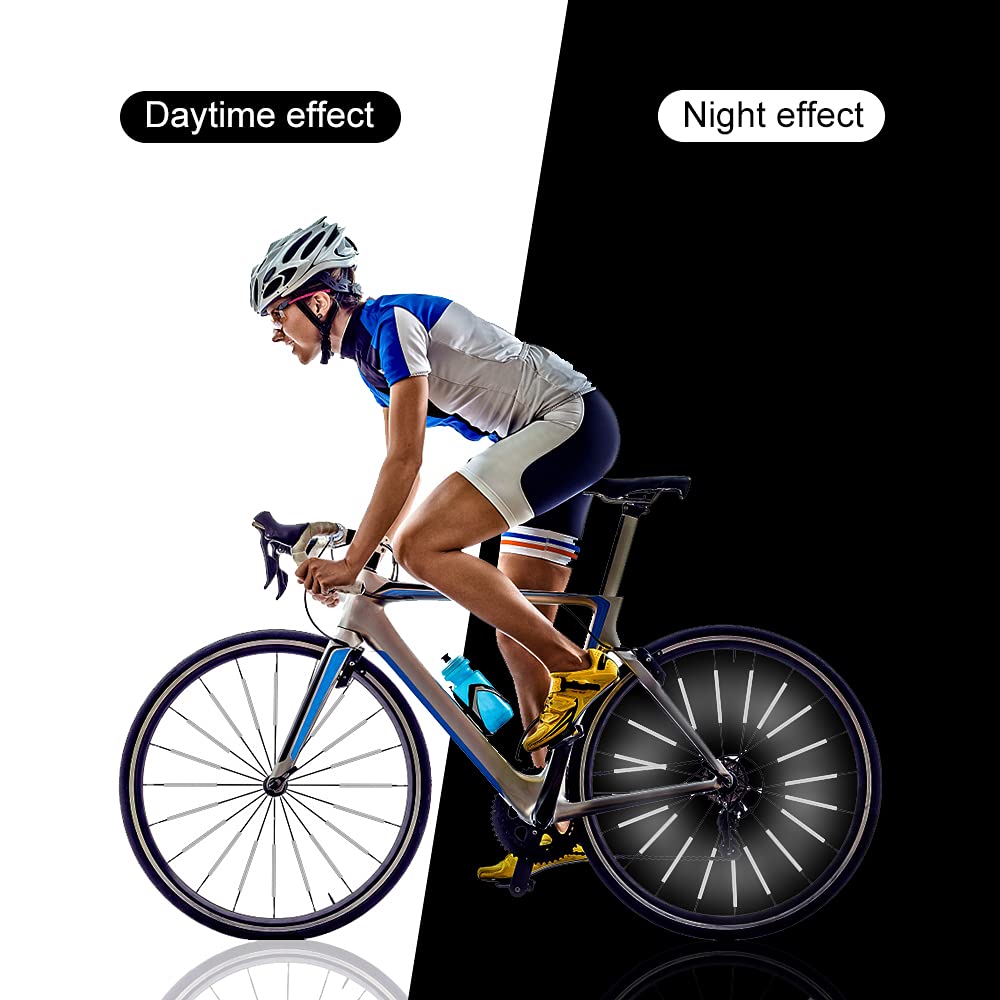 36Pcs Bicycle Spoke Reflectors - Spoke Reflector Set 评论和价格
