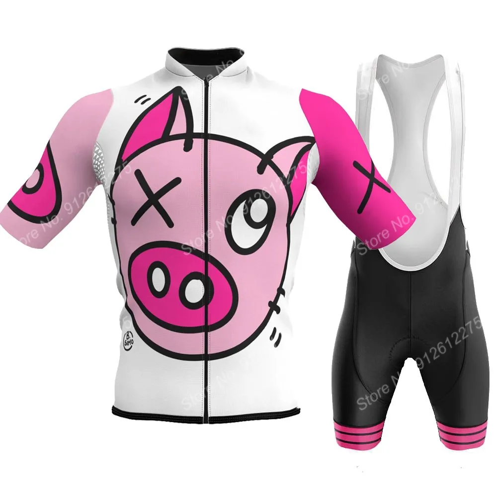 Set Cartoon Comic Pig 2023 Cyc - Cycling Commute Shorts 评论和价格