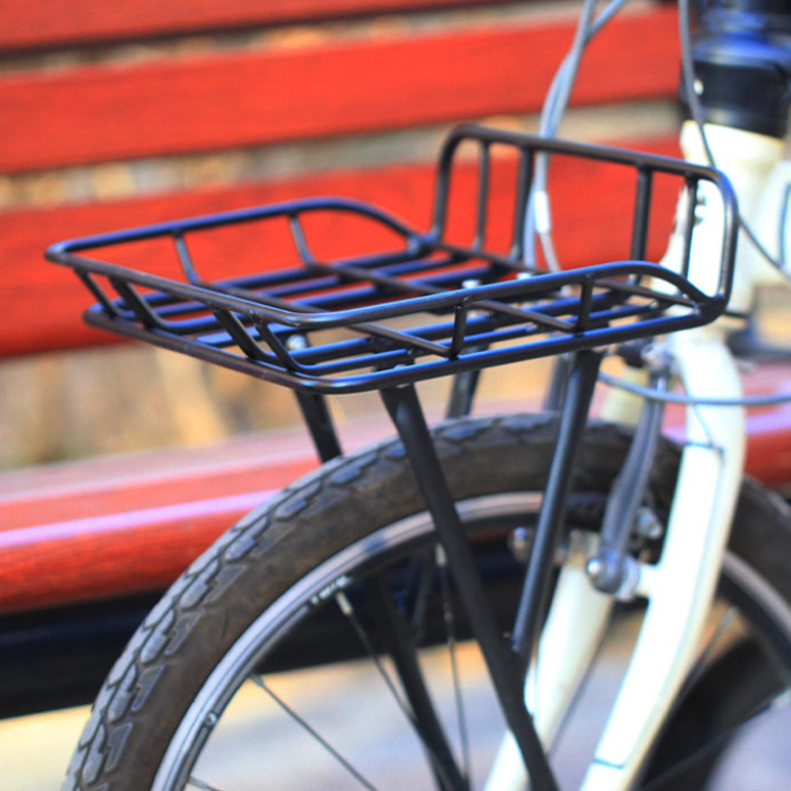 Quick Release Front Bike Baske - Cargo Rack Aluminum 评论和价格