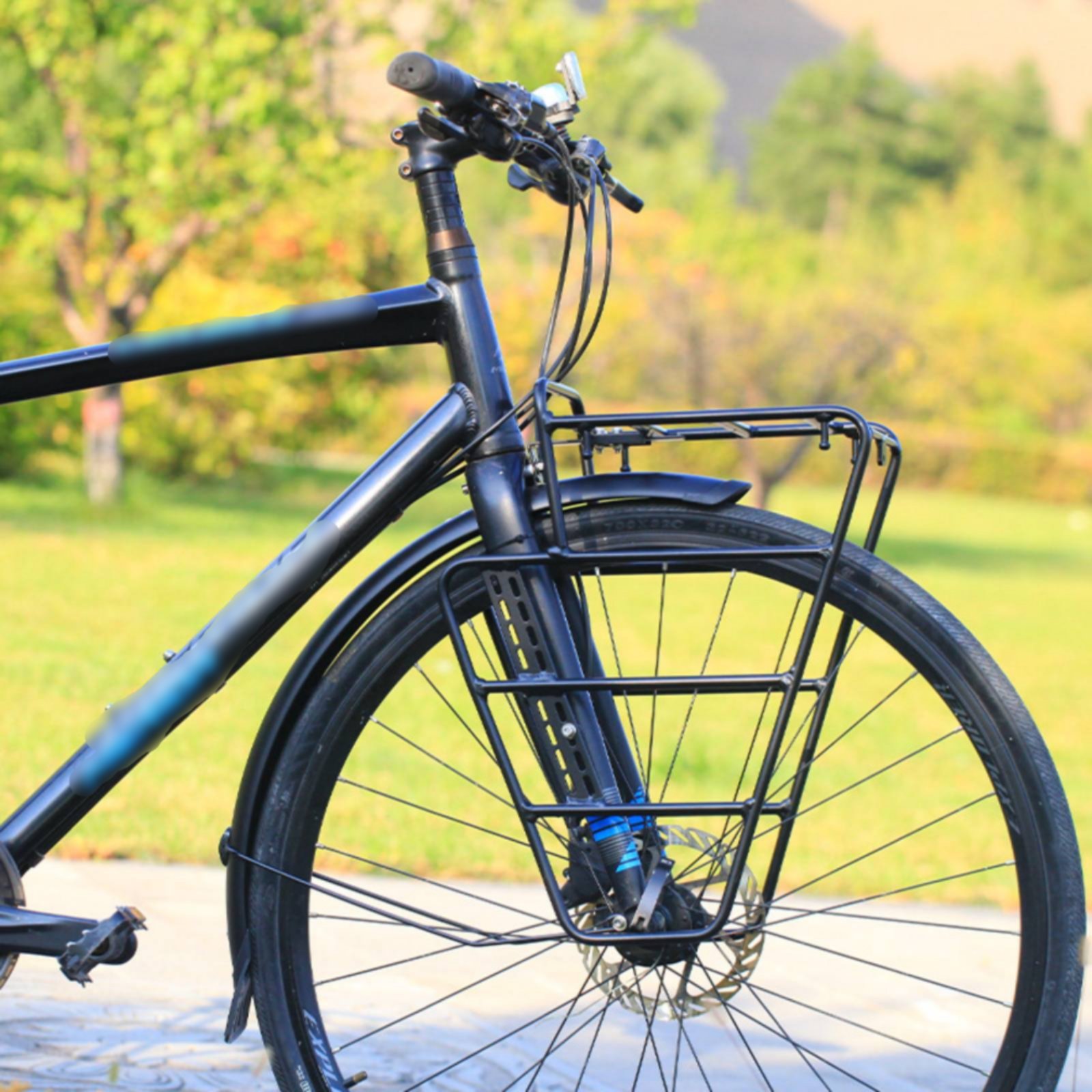 Gravel Bike Front Carrier Alum - Cargo Rack Aluminum 评论和价格