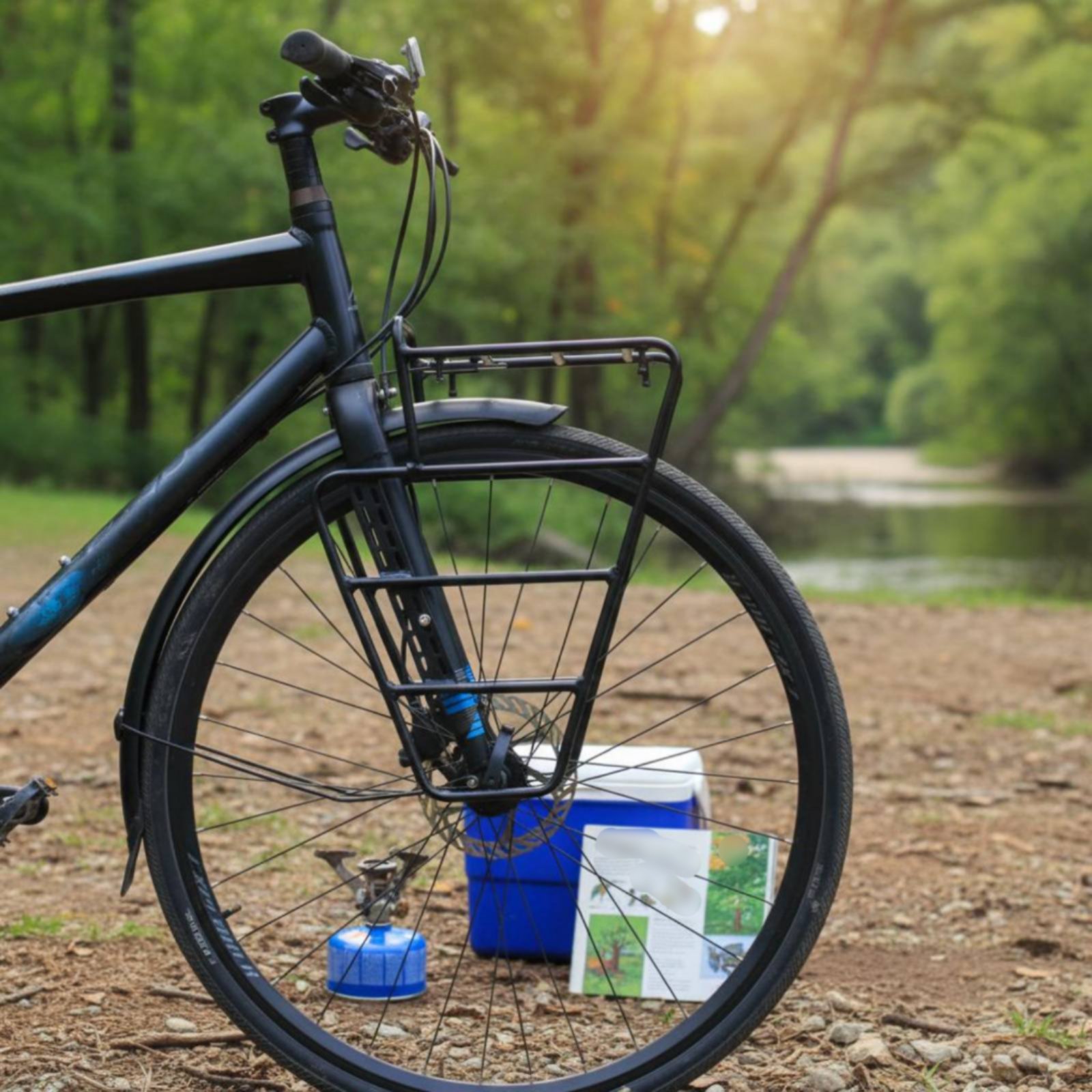 Gravel Bike Front Carrier Alum - Cargo Rack Aluminum 评论和价格