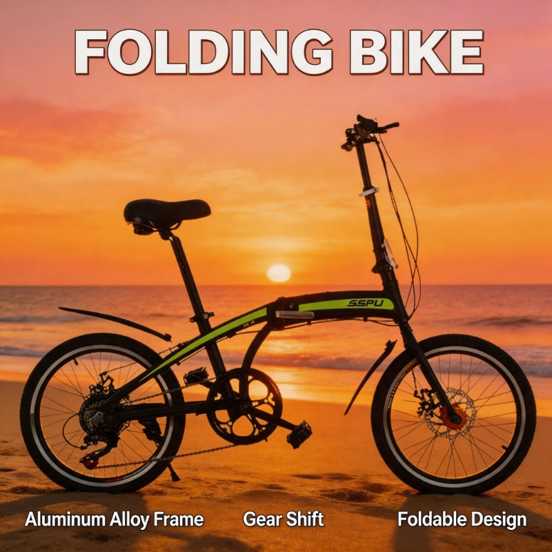 Folding Bike Ultralight Design - Commuter Biking 评论和价格